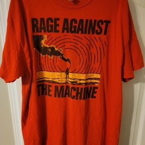 Mens rage against the machine shirt